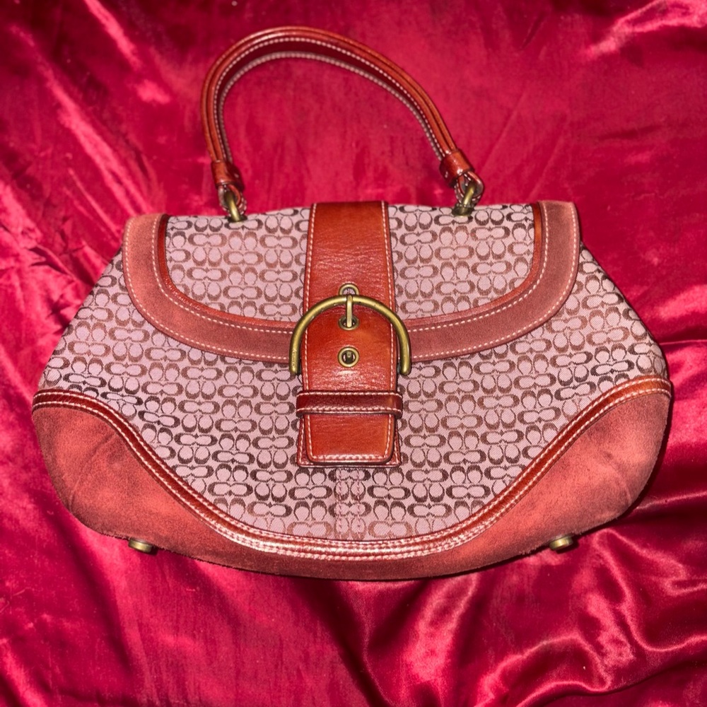 Coach Maroon Soho